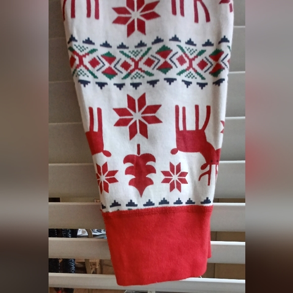 Hanna Andersson Dear Deer Holiday Christmas pj bottoms adult - Picture 5 of 7